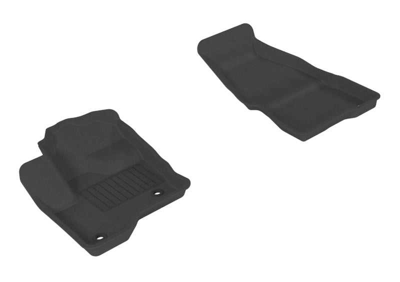 3D MAXpider, 3D MAXpider 2009-2019 Ford Flex Kagu 1st Row Floormat - Black